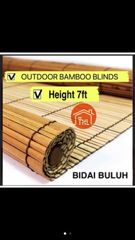 Outdoor Bamboo Blinds (Bidai Buloh)