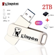 2TB OTG Kingston USB flash drive 512gb 256gb pendrive Memory UsB 128gb 64gb flash drive Stick Metal32gb 16gb