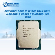 Intel Core i3 12100 / 12100F Tray New CPU | 4.30 GHz, 4 Cores 8 Threads, LGA 1700