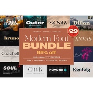 [ FONT ] Modern Font Bundle
