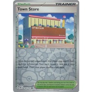 Pokemon Town Store Cards - 196/197 - Common Reverse Holo