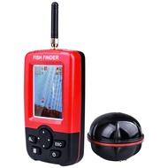 100M แบบพกพา SONAR Fish Finders เหยื่อตกปลา Echo SOUNDER ตกปลา Finder ALARM Transducer Lake Sea Fish