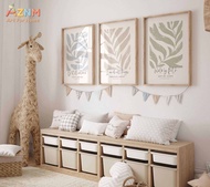 Set of 3 Christian Wall Art Scripture Prints Bible Verse Posters