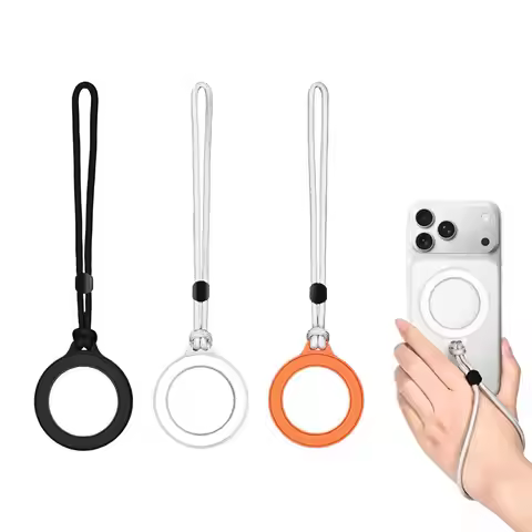 For MagSafe Magnetic Phone Ring Holder Lanyard Portable Adjustable Hand Strap For MagSafe For iPhone
