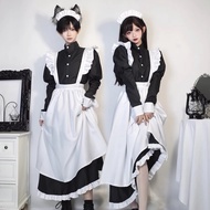 Costume Costum Anime Manga Baju Maid Dress / Maid Cosplay Oufit 19 Panjang Cowok Cewek