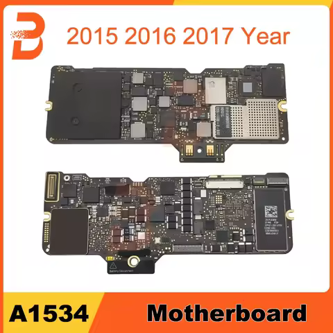 Original A1534 Motherboard 820-00045-A 820-00244-A For Macbook Retina 12" Logic Board 8GB 16GB 256GB