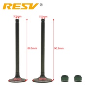 RESV for Suzuki GN125 GZ125 GS125 DR125 QJ125 HJ125 GN GZ GS DR QJ HJ 125cc 125 CC Valve Intake Exha