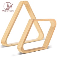 Wooden Billiard Ball Rack Billiard 8-Ball Triple-cornered Rack and 9-Ball Diamond Billiard Rack for 