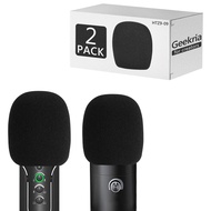Geekria cho người sáng tạo bọt kính chắn gió cho 1.6 "vỏ bọc xốp antipop mic gió bìa xốp bọt lọc tươ