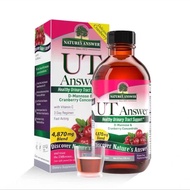 NaturesAnswer Newans D Mannose Oral Liquid Cranberry Care Ur#美国NaturesAnswer纽安思D甘露糖口服液蔓越莓呵护尿路进口UT202