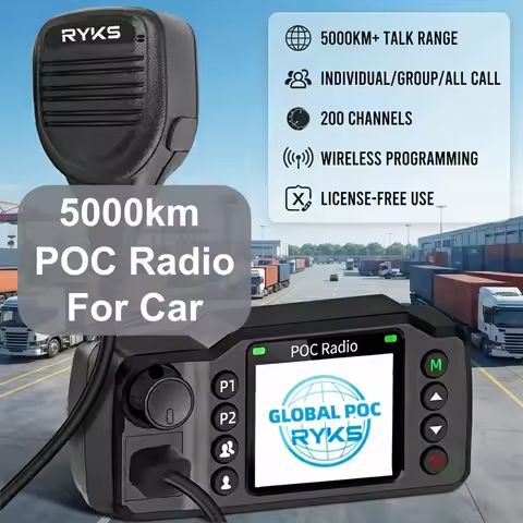 Xin-Poc Ryks Ry-8900 Plus Global Poc Network Mini Mobile Radio Gps Android Bluetooth Wifi Unlimited 