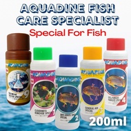 AQUADINE Fish Care Specialist Liquid For Fish Aquarium Needs - 200ml