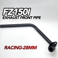 28MM 🔥 YAMAHA FZ150I EXHAUST FRONT PIPE (RACING-28MM) EKZOS MUFFLER PIPE NECK MODIFIED MODIFY DEPAN 