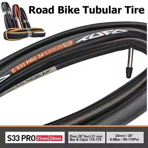 TUFO S33 PRO 700*24c 700*21c Road Bike Tubular Tire Fixed Gear Tyre 28" 24mm 21mm 700C Bike Tyre