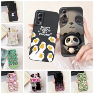 Vivo Y72 5G V2041 Case Cute Cat Fashion Funny Silicone Shockproof Phone Case Vivo Y72 5G Back Cover
