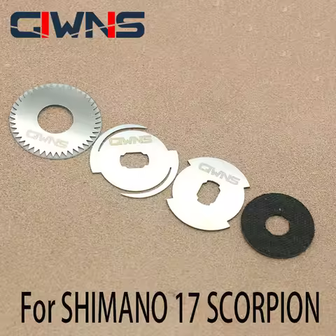 For SHIMANO17 SCORPION Carbon Fiber Baitcasting Reel Spinning Fishing Drum Wheel Brake Soft Sound Ga