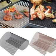 BLife BBQ Grilling Mats Grid Shape 30x40cm - B30 BBQ Grill Outdoor Non-Stick Grill BBQ Electric