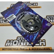 RACING MONKEY ADJUSTABLE CAM TIMING GEAR ASSY AEROX 155 V2/ NMAX V2 / WITH DECOMPRESSION PIN yamaha
