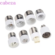 CABEZA Lamp Holder Converter, Multiple Models Durable Lamp Base, Heat-resistant E27 Male to E14 B22 