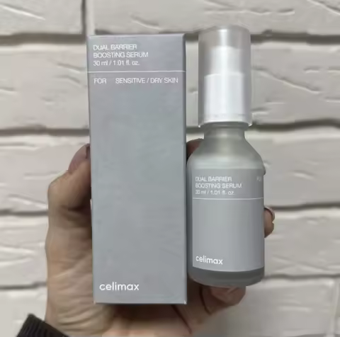 Celimax Dual Barrier Boosting Serum For Dry Sensitive Skin Soothing Deeply Nourish Moisturize 30ml O
