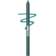 MAYBELLINE Tattoo Studio Sharpenable Eyeliner Pencil, 36 Hour Wear, Waterproof, Tealtini, 1 Count