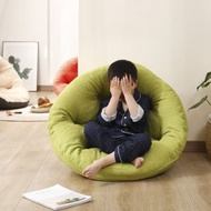 ONE - 多功能懶人沙發摺疊豆袋沙發遊戲地板墊180x90 cm(全綠色)