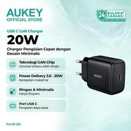 AUKEY Charger GaN 20W Fast Charging USB -C iPhone 15 Samsung Android PA-R1
