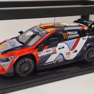 IXO 1/18 HYUNDAI I20 N 11 2024 HYUNDAI Racing Model Alloy Does Not Open Doors Do Not Steer