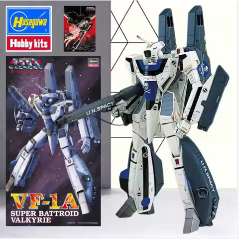 Hasegawa 1/72 Macross VF-1A Super Valkyrie Battroid Mode Articulated Assembly Model Kit 2026 Release