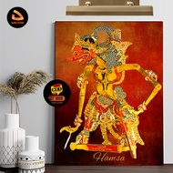 Hamsa Shadow Puppet Poster Wall Decoration MDF Board Material AG1