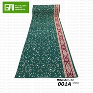 PT. GMI - Karpet Masjid 1 Roll 6m Mimbar Warna Hijau / Merah / Karpet Mesjid Meteran - SF