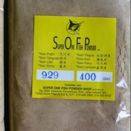 💛SUPER ONE FISH POWDER 929 400g serbuk pancing dedak pancing umpan pancing umpan ikan fishing powder