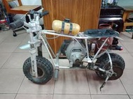 中古陳A1 引擎小機車 汽油小機車 倉庫丟5年現況壞車爛車故障車廢鐵出售 會整理再參考 清倉2500元 自取品勿下標
