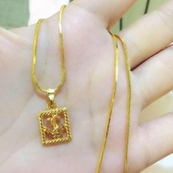 18k Bangkok gold necklace