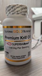 購自iherb -California Gold Nutrition 優質磷蝦油 1000mg