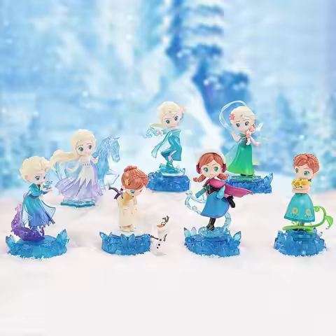 Frozen Magic Mystery Blind Box - Elsa & Anna Princess Figures, Dolls, Toys, and Ornaments for Girls