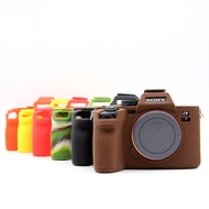 Suitable for Sony A7M4 Digital Camera A7S3 Silicone Protective Case Scratch-resistant Shock-resistan