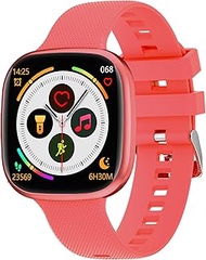 Getfitsoo Fitness Tracker Smart Watch for Kids, 1.4" Touch Screen Kids Smartwatch with Sport Modes, Games, Pedometers, Heart Rate, Sleep Monitor, Gift for Boy Girls Aged 8-15(Pink)