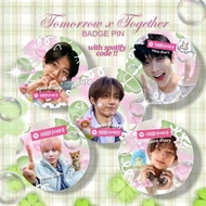 Tomorrow x Together (TXT) Button Pin Badge Kpop Tubatu