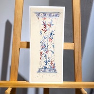 19th century德國瓷器設計手稿 - Vintage Draft - 古董