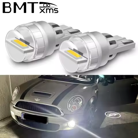 BMTxms 2Pcs W5W LED Light Canbus 12V 168 T10 LED For Mini Cooper R52 R53 Alfa Romeo Giulietta Mito 1
