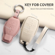 YY Mercedes Benz Key Cover Case Car Leather Fob Keychain  B180 W176 W177 V177 W205 W117 W118 W213 W2