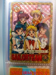 💥全新 BANDAI Sailor Moon R 美少女戰士 日版閃咭 (SAILORTEAM EX) 1994 MADE IN JAPAN💥