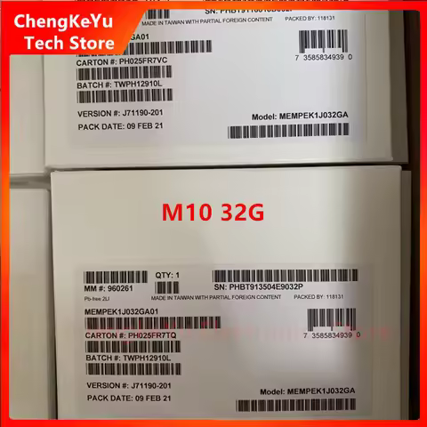 1/3/5PCS Original&New For Intel Optane Memory 16G 32G M10 M.2 2280 SSD PCIe3.0x2 M.2 3D Xpoint NVMe 