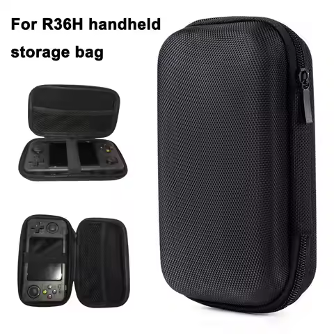 Game Console Carrying Bag for R36H Handheld Storage Bag for R36H Game Console Bag Accessories Portab