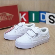 Children Hood Vans Shoes Full White Children
