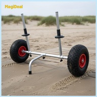 Kayak Transport Cart Portable Two-Wheel Kayak Cart Easy Installation Foldable Boat Carrier for Kayak