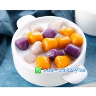 【Free Shipping】Home made Hand made FROZEN Taiwan TARO BALL 自家手工制冷冻台湾芋圆紫薯番薯芋头口味 Flavor Taro Purple Sw