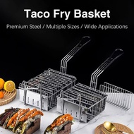 【Local delivery】Taco fry basket Taco shell fryer Taco french fries basket Taco shell deep fryer bask