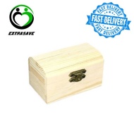 Ready Stock Small Wooden Box Kotak Kayu Hiasan Kecil Kotak Hadiah Kayu 5 x 5 x 9 Wood Box Fast Delivery